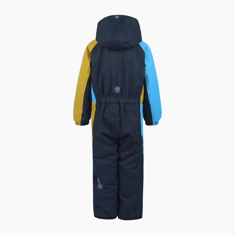 Kinder Skianzug Color Kids Coverall Colorblock AF 1. bunt-schwarz 74655 2