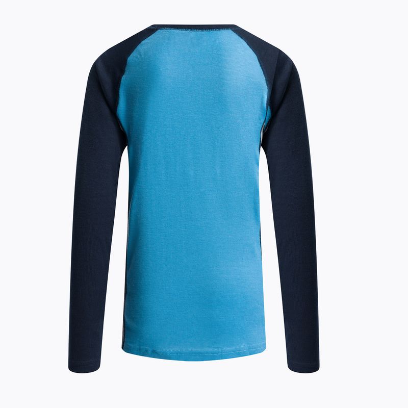 Damen Thermounterwäsche Color Kids Ski Underwear Colorblock blau 74777.728 3