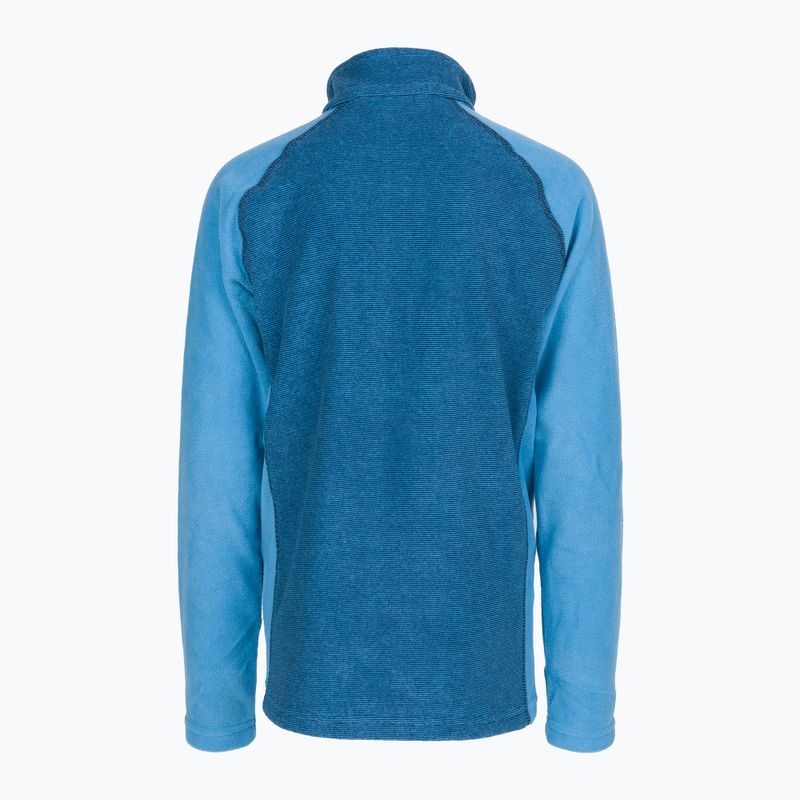 Kinder Ski-Sweatshirt Color Kids Fleece Pulli Striped dunkelblau 74769 2