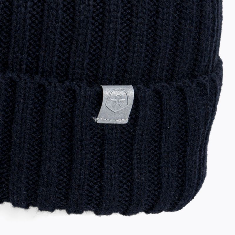 Wintermütze Kinder Color Kids Hat w. Detachable Fake Fur schwarz 74799 3