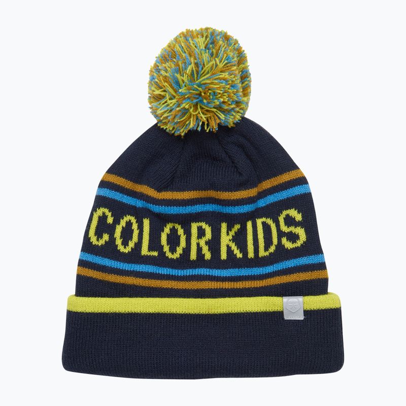 Wintermütze Kinder Color Kids Hat Logo CK schwarz 7484 7