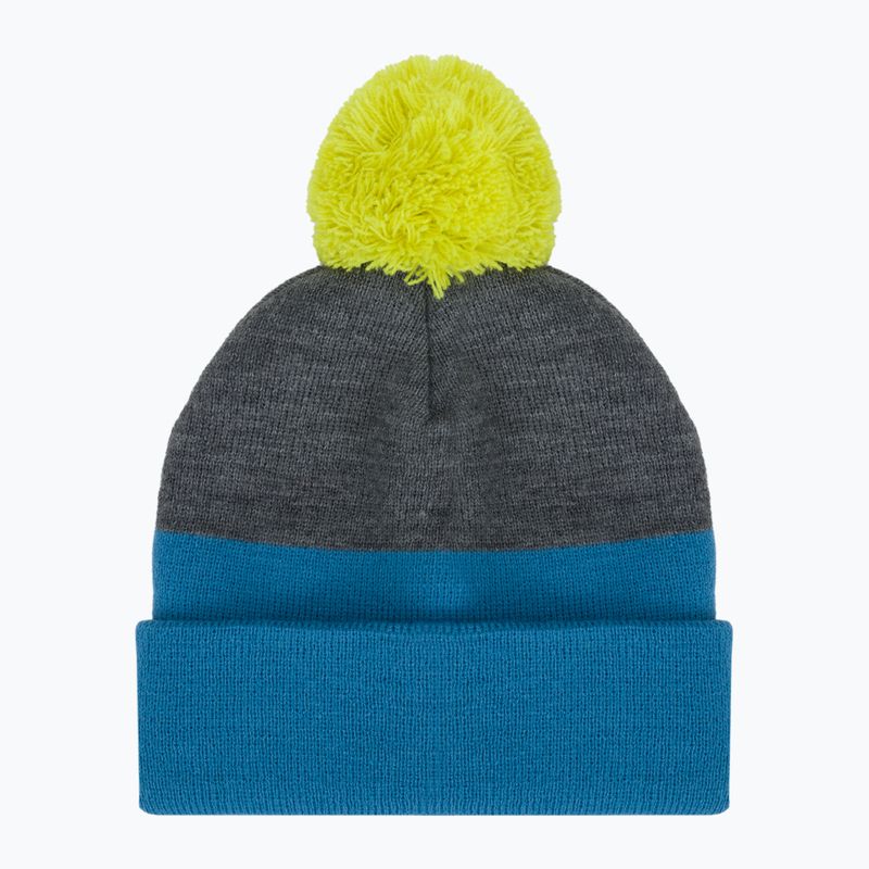 Wintermütze Kinder Color Kids Hat Beanie Colorblock blaugrau 7485 6