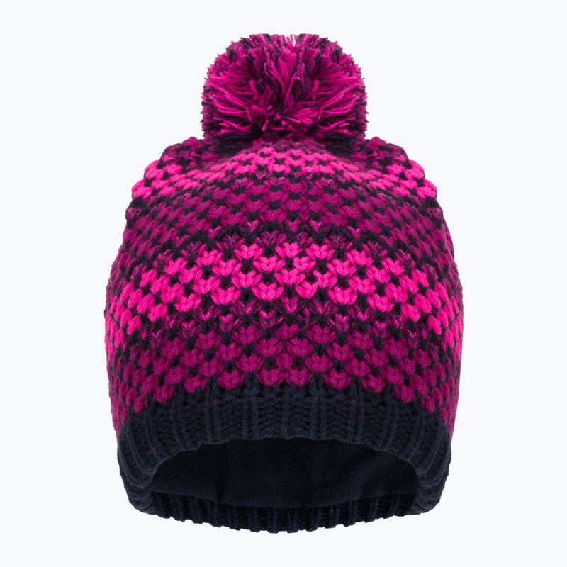 Wintermütze Kinder Color Kids Hat dunkelrot 7486 2