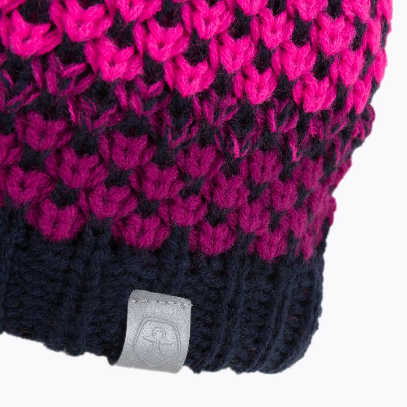 Wintermütze Kinder Color Kids Hat dunkelrot 7486 5