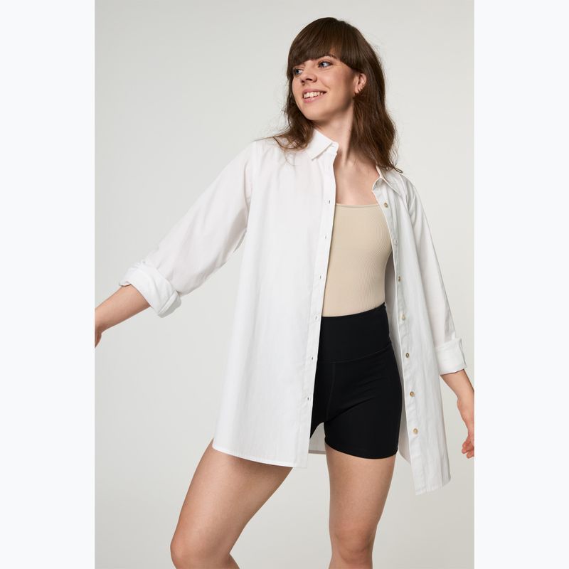 Body treningowe Damen Girlfriend Collective Penny Square Neck cream 6