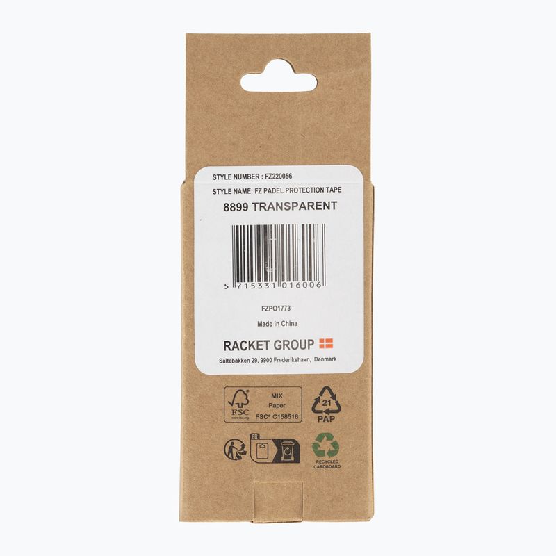 Schutzband für Padel-Schläger FZ Padel Protection Tape transparent 2