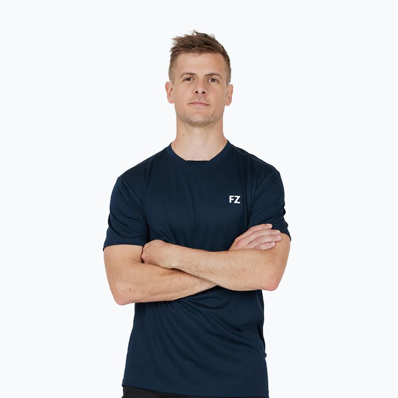 Herren-Tennisshirt FZ Forza Venetto navy