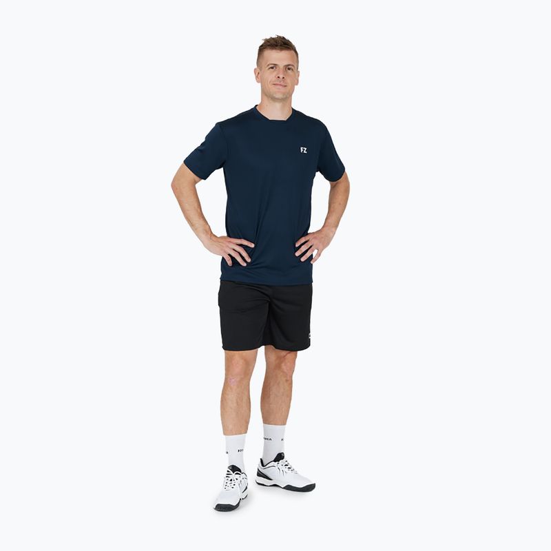 Herren-Tennisshirt FZ Forza Venetto navy 2