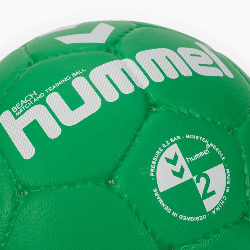 Hummel HML Beach grün/weiß Handball Größe 2