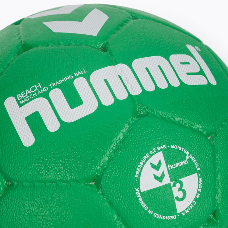 Hummel HML Beach grün/weiß Handball Größe 3
