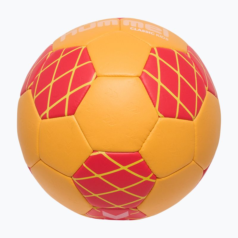 Handball für Kinder Hummel Classic HB Jr orange/red/yellow size 0 3