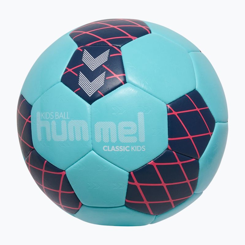 Handball für Kinder Hummel Classic HB Jr light blue/marine/red size 1 2