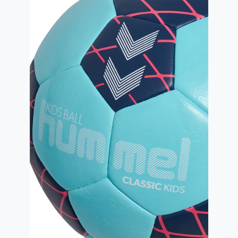 Handball für Kinder Hummel Classic HB Jr light blue/marine/red size 1 4