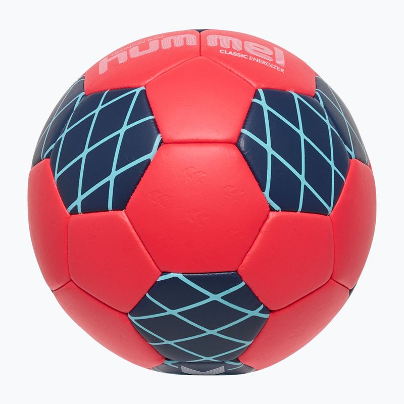 Handballball Hummel Classic Energizer red/marine/light blue size 1 3