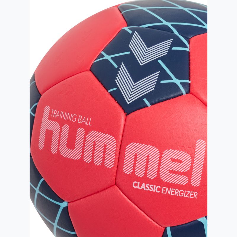 Handballball Hummel Classic Energizer red/marine/light blue size 1 4