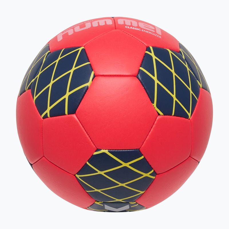 Handballball Hummel Classic Energizer off white/light blue/marine size 2 3