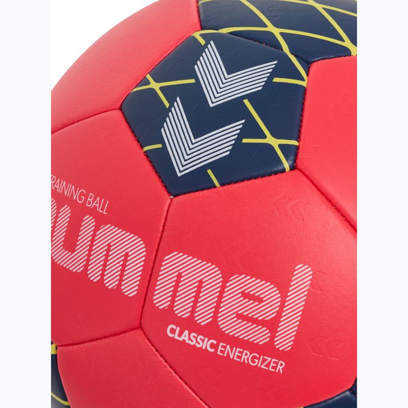 Handballball Hummel Classic Energizer off white/light blue/marine size 2 4