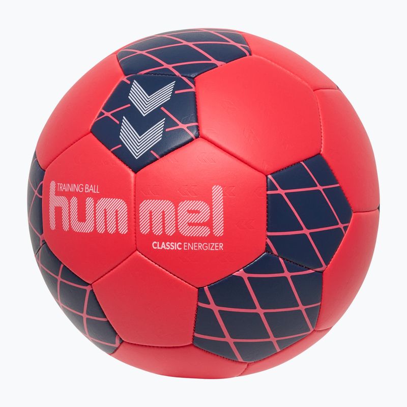 Handballball Hummel Classic Energizer red/marine size 3 2