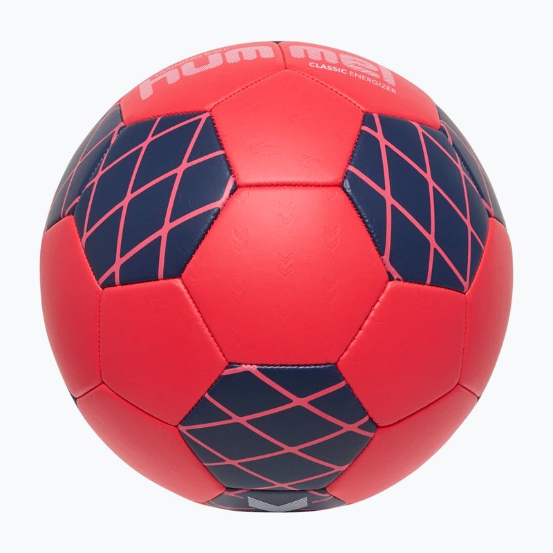 Handballball Hummel Classic Energizer red/marine size 3 3