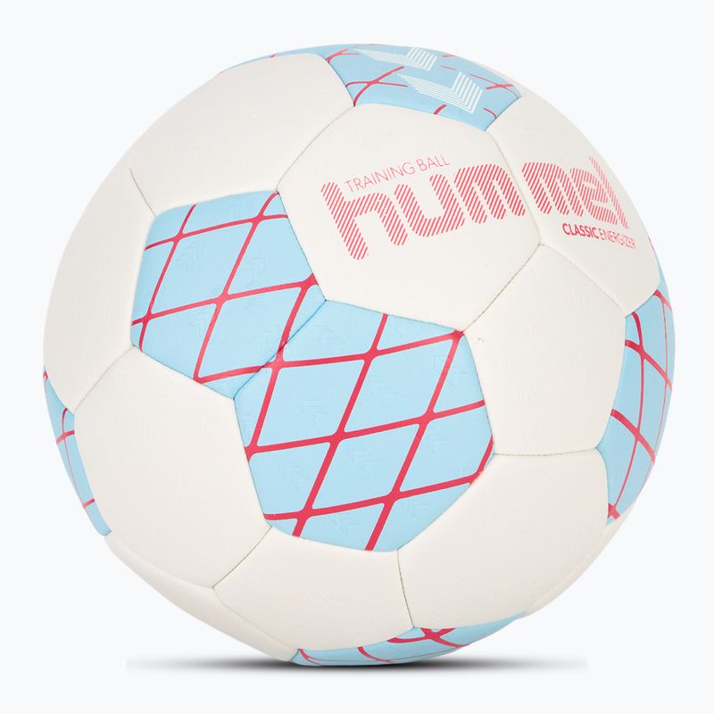 Handball Hummel Classic Energizer off white/light blue/yellow Größe 3 2