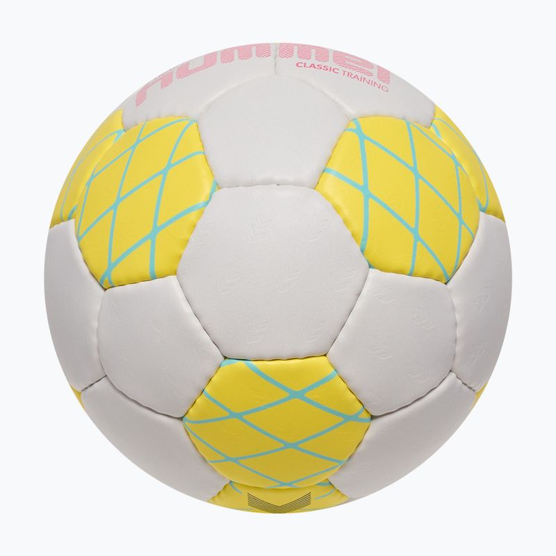 Handballball Hummel Classic Training HB white/yellow/blue size 1 3