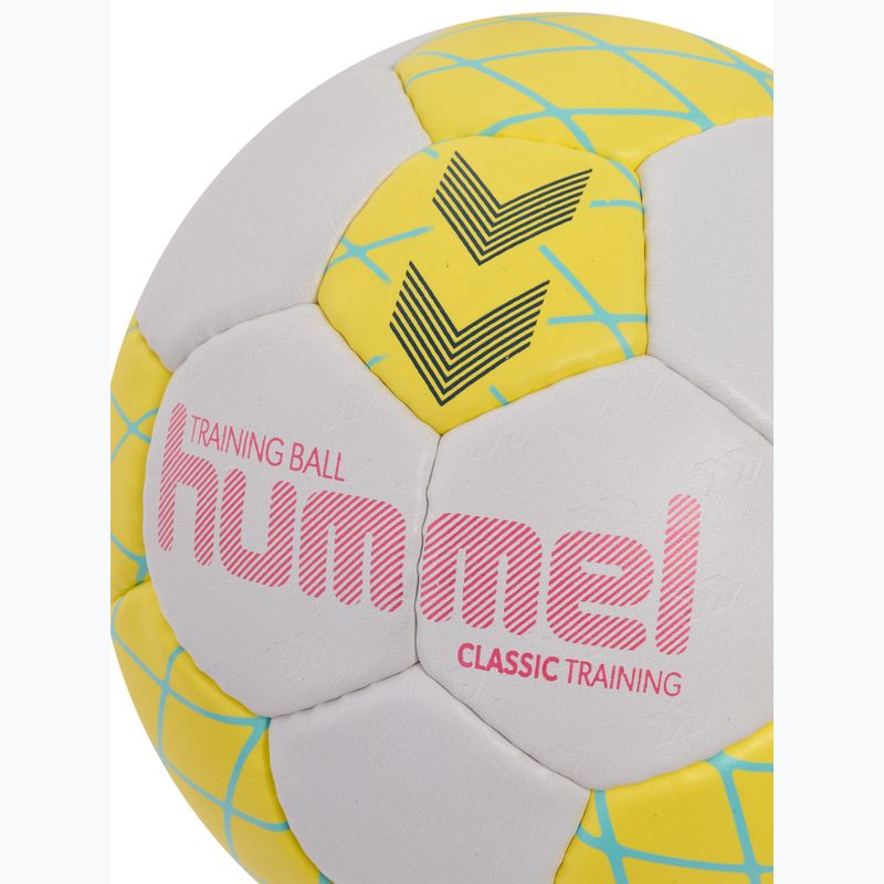 Handballball Hummel Classic Training HB white/yellow/blue size 1 4