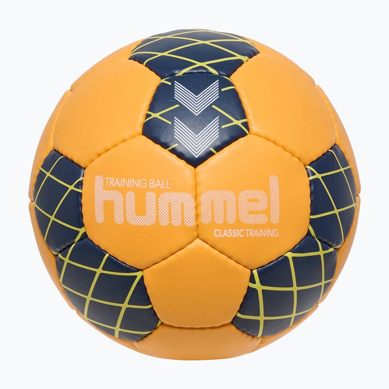 Handballball Hummel Classic Training HB orange/marine/red size 2