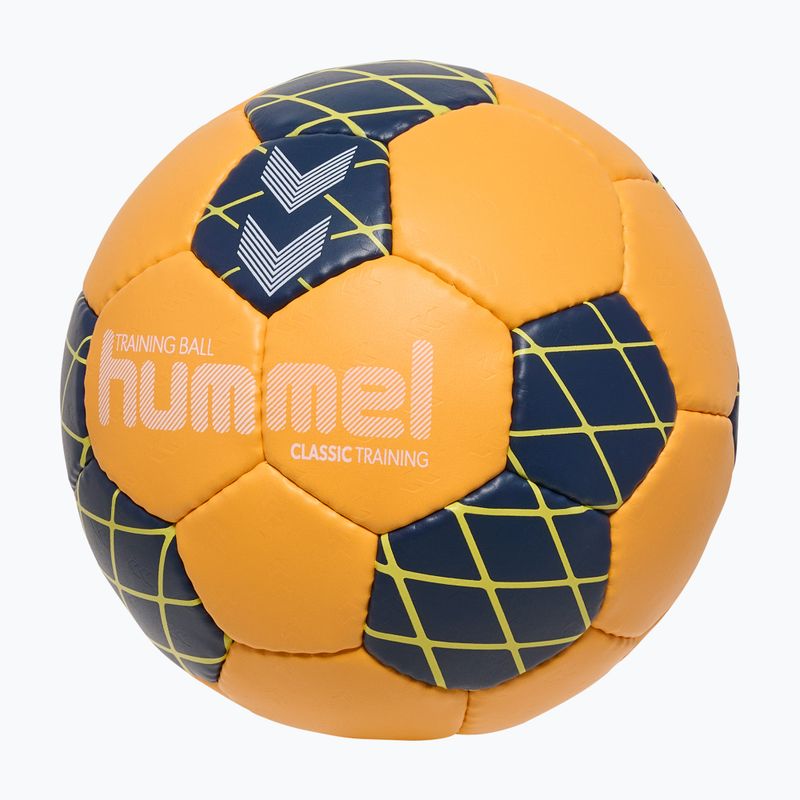 Handballball Hummel Classic Training HB orange/marine/red size 2 2