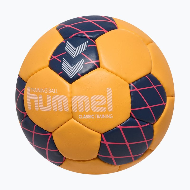 Handballball Hummel Classic Training HB orange/marine/red size 3 2