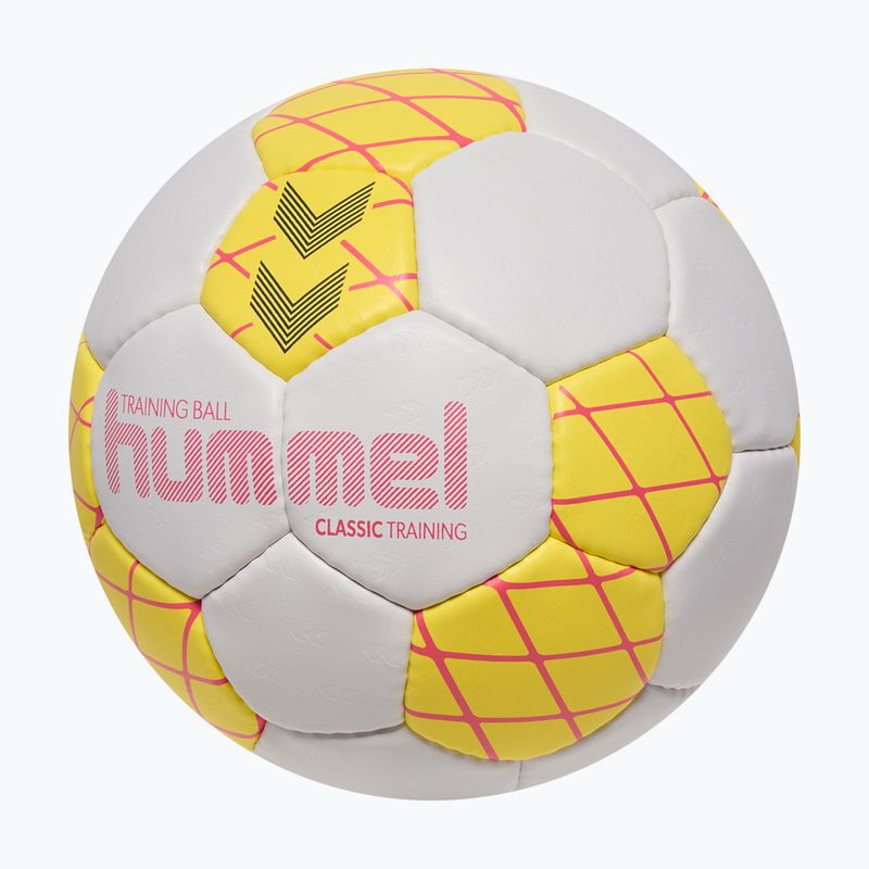 Handballball Hummel Classic Training HB white/yellow/blue size 3 2