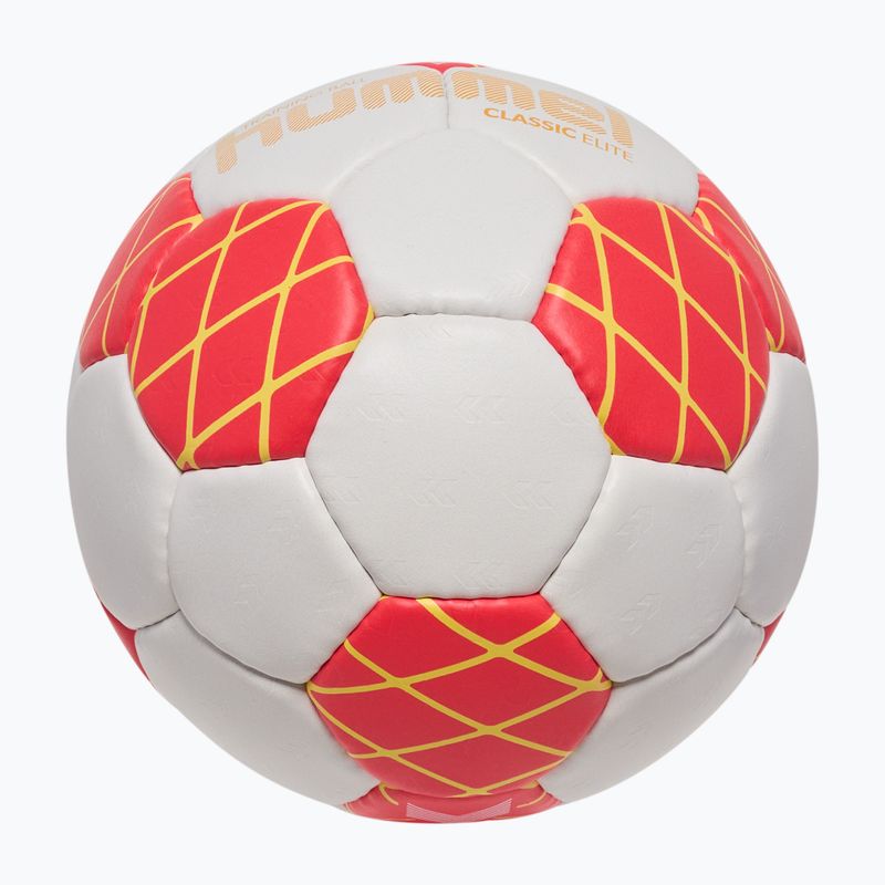 Handballball Hummel Classic Elite HB off white/red/yellow size 1 3