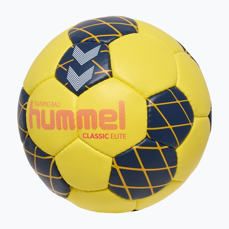 Handballball Hummel Classic Elite HB yellow/marine/orange size 2 2
