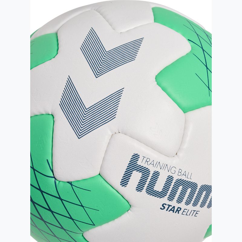 Handballball Hummel Star Elite HB white/green/marine size 3 4