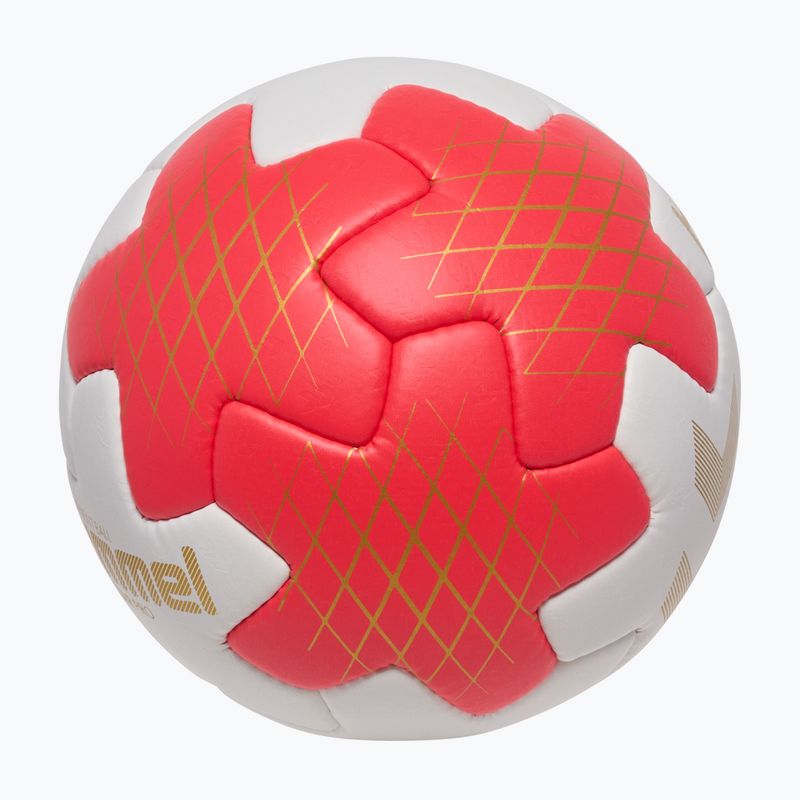 Handballball Hummel Star Pro HB off white/red/gold size 3 3