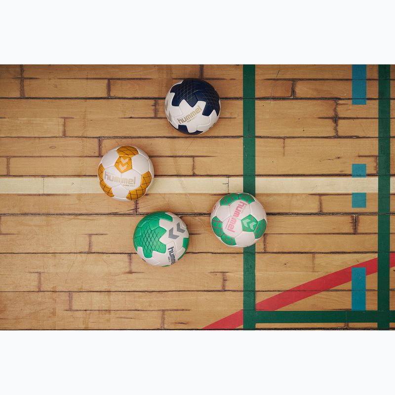 Handball Hummel Star Mach off white/navy/gold Größe 3 5