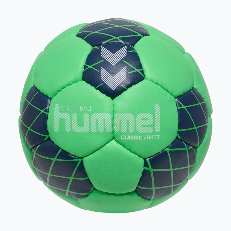 Handballball Hummel Classic Street HB green/navy size 0.0
