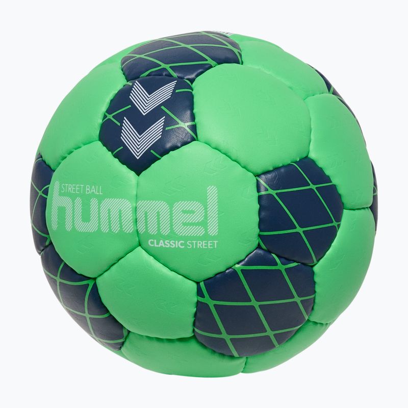 Handballball Hummel Classic Street HB green/navy size 0.0 2
