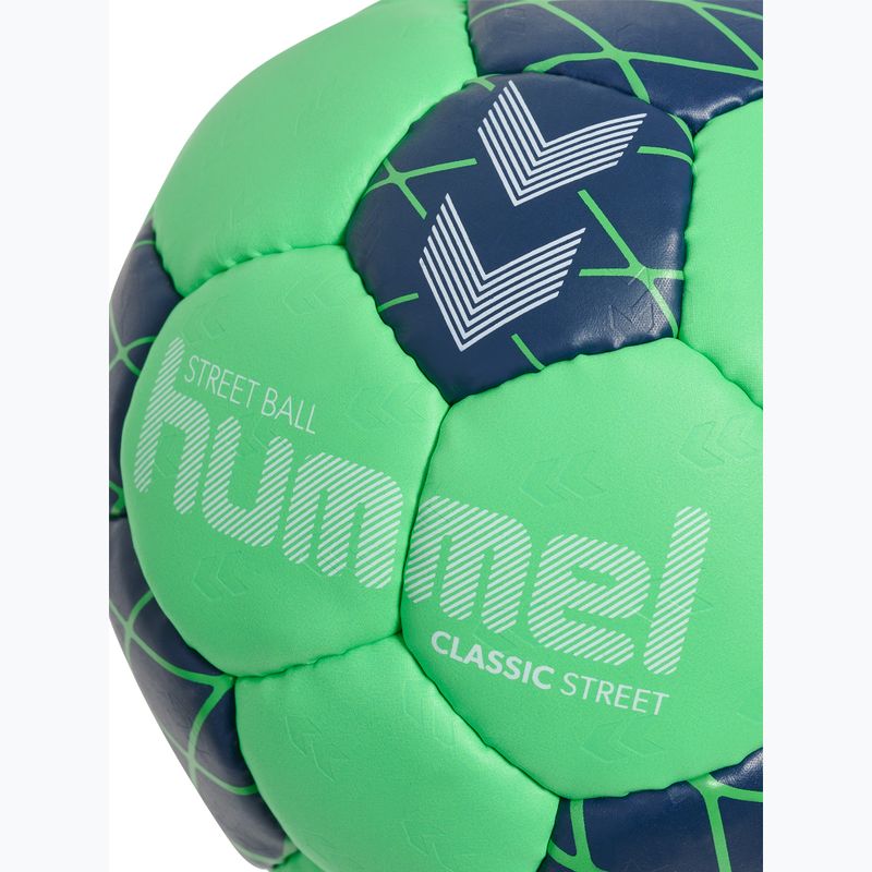 Handballball Hummel Classic Street HB green/navy size 0.0 4