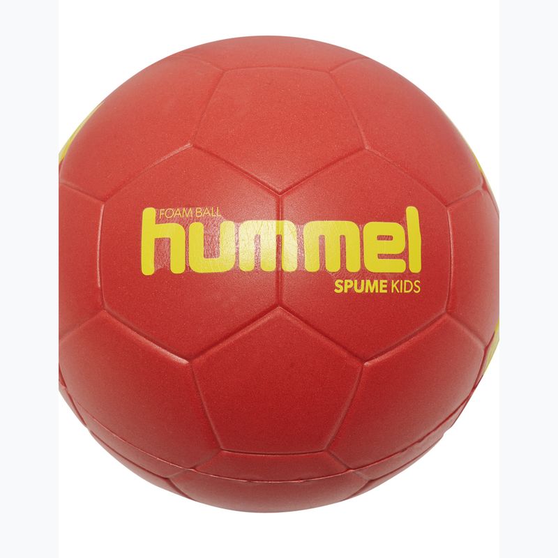 Handball für Kinder Hummel Classic Spume HB Jr burgundy/yellow size 0.0 3