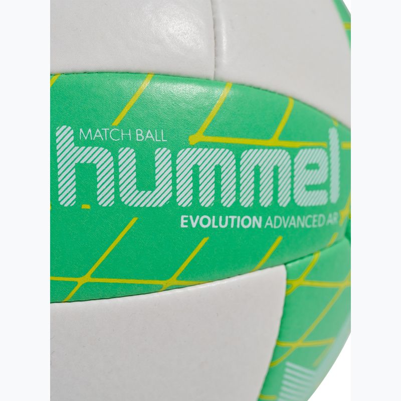 Handballball Hummel Evolution Advanced AR HB off white/green/red size 2 2