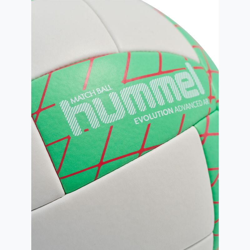 Handballball Hummel Evolution Advanced AR HB off white/green/red size 3 3
