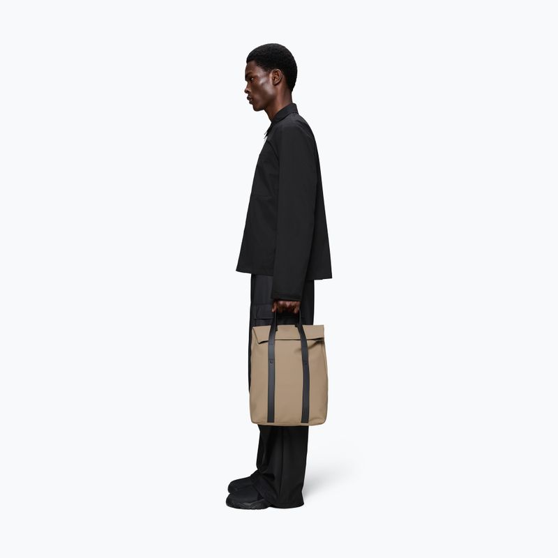 Rucksack Rains 2 Way Tote Mini Beige 4