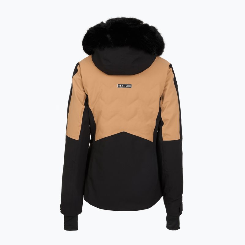 Damen-Skijacke Bergson Zephyric Stx praline 2