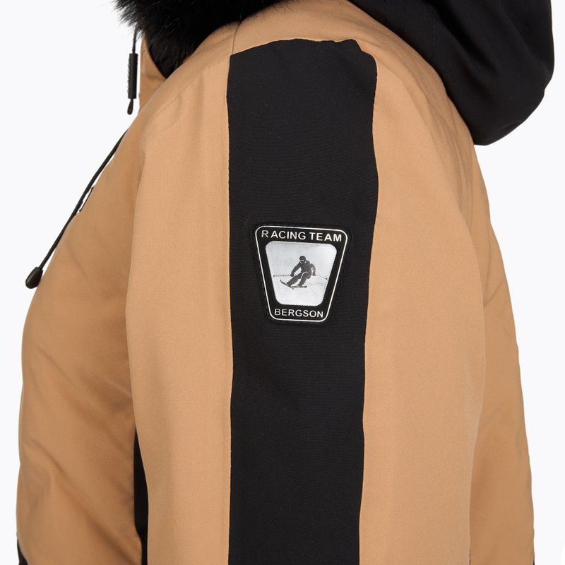 Damen-Skijacke Bergson Zephyric Stx praline 3