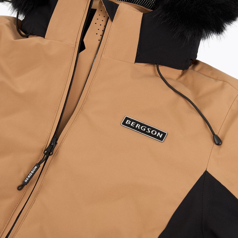 Damen-Skijacke Bergson Zephyric Stx praline 4