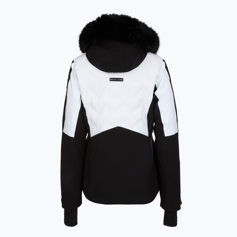 Damen-Skijacke BERGSON Zephyric Stx white 2