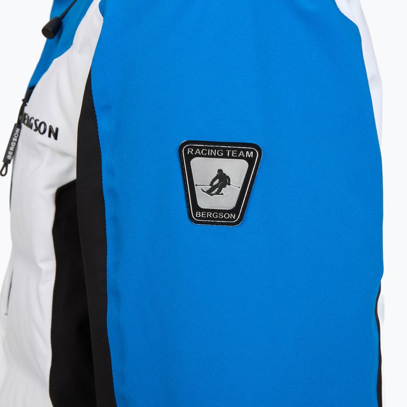 Herren-Skijacke BERGSON Velox Stx ibiza blue/white 3