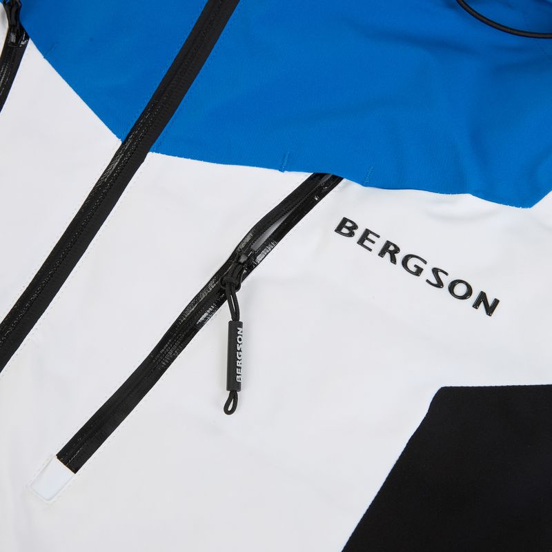 Herren-Skijacke BERGSON Velox Stx ibiza blue/white 4