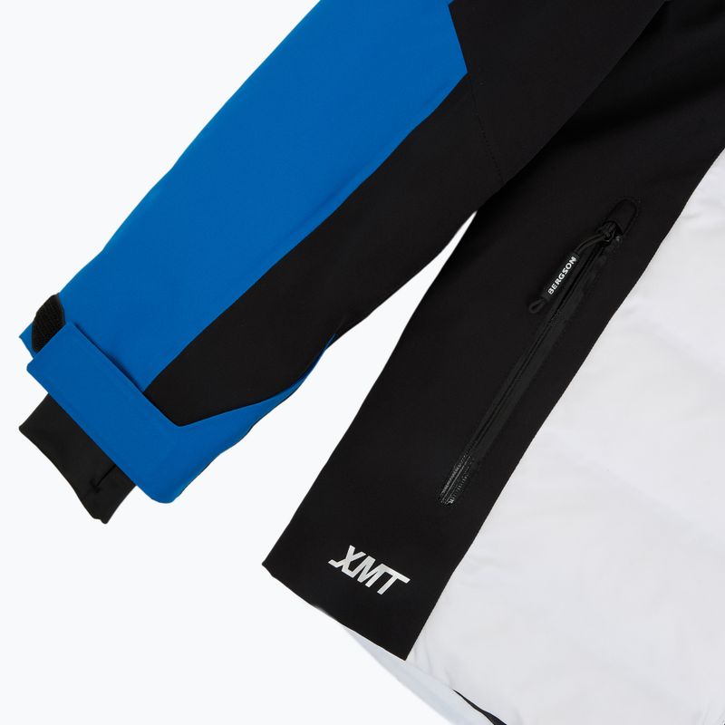 Herren-Skijacke BERGSON Velox Stx ibiza blue/white 5