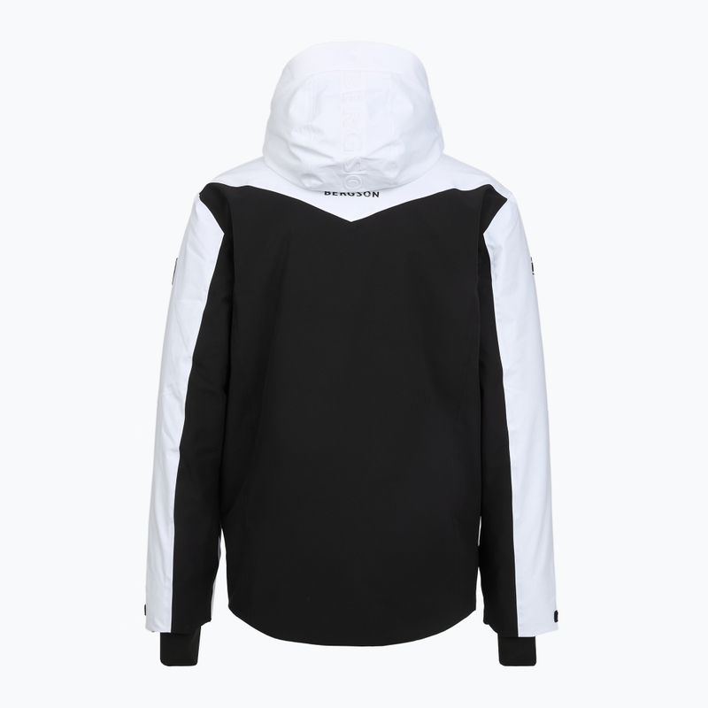 Herren-Skijacke BERGSON Velox Stx white/grey 2